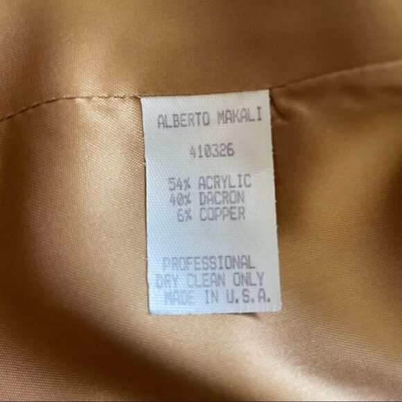 Alberto Makali Jacquard Sequin Women’s Blazer Size 6 - Picture 13 of 13